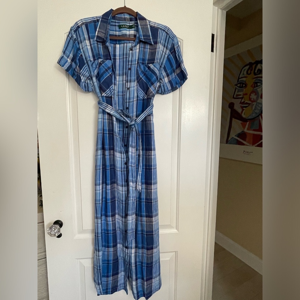 Linen Maxi dress